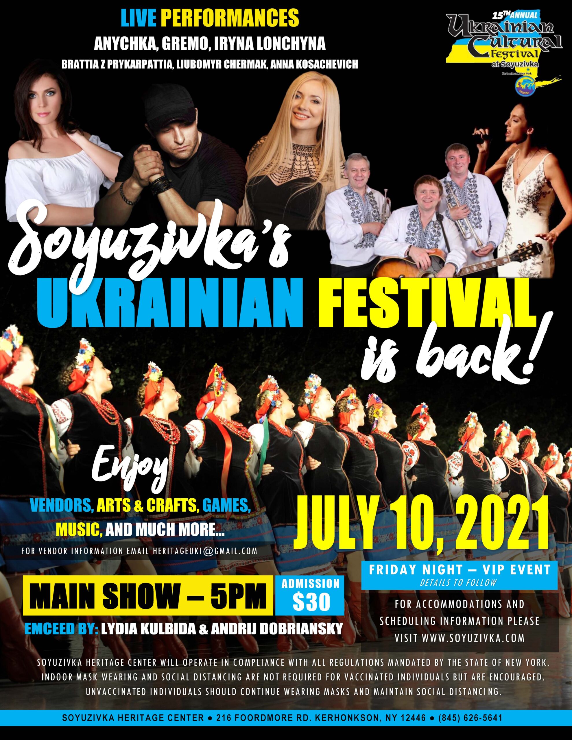 The Soyuzivka Cultural Festival is Back!!!! Soyuzivka